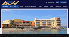 Desktop Screenshot of nesthotel.com