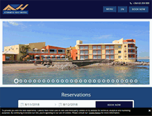 Tablet Screenshot of nesthotel.com